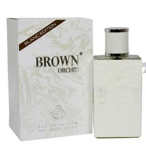 Fragrance World Brown Orchid Blanc Edition EDP 80ml Unisex Perfume - Thescentsstore